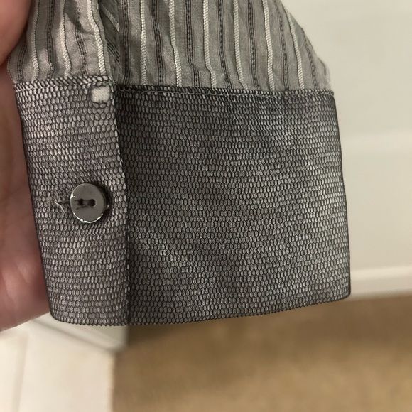 Gray Alberta Ferretti Top ASO Blair Waldorf on Gossip Girl Size 8 - Picture 8 of 16